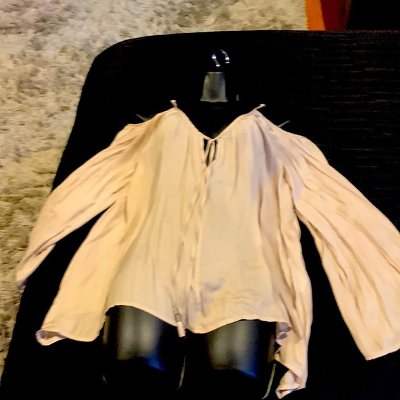 Polo Garage off the shoulder top. Small - Picture 1 of 8
